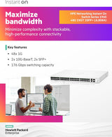 HPE Networking Instant On Switch Series 1960 48-Port Gb Smart-Managed