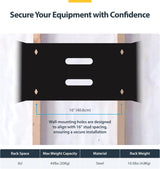 StarTech.com 6U Wall Mount Patch Panel Bracket - 13.75 inch Deep - 19