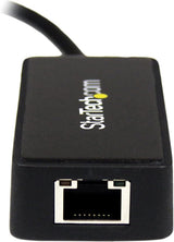 Startech.Com USB 3.0 to Gigabit Ethernet Adapter NIC with USB Port, Bl