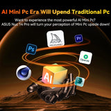 Intel NUC 14 Pro，for ASUS NUC 14 Pro AI Mini Pc, Ultra 7 155H (16C/22T