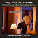 Philips Hue White and Colour Ambiance 9,5W Équivalent 60W A19 Culot E26