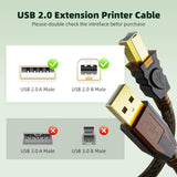 10M USB2HAB30AC USB A TO USB B M/M 28AWG ACTIVE USB 2.0 CABL