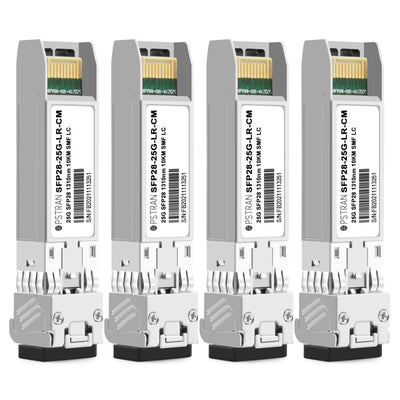 StarTech HPE JL486A Compatible SFP28 Module, 25GBASE-LR, 25GBPS Single MODE Fiber (SMF), 10KM (6.2MI), LC Connector, 1310NM, MSA 25 Gigabit Optical TR