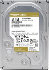 Western Digital 8TB WD Gold Classe Entreprise Disque Dur Interne - 720