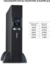 Onduleur monophasé 2000 VA PFC Smart App RM 2U 8 prises 20A LCD AVR RJ11/45/COAX Garantie 3 ans