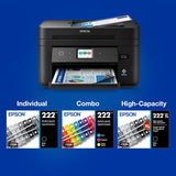 EPSON 222 Claria Ink Standard Capacity Black & Colour Cartridge Combo