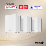 ASUS ZenWiFi BE3600 Dual-Band WiFi 7 Mesh, 3600 Mbps, 6500 sq.ft (3pk)