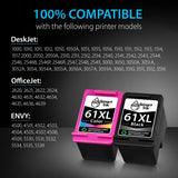Smart Ink Remanufactured Ink Cartridge Replacement for HP 61XL 61 XL 2