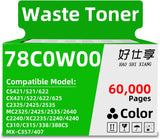 78C0W00 Waste Toner Bottle Compatible with Lexmark CS421 CS521 CS622 C