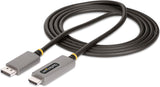 StarTech.com 6ft (2m) DisplayPort to HDMI Adapter Cable, 8K 60Hz, 4K 1