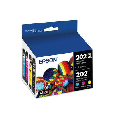 Epson T202XL-BCS Claria Ink Cartridge Multi-pack - High-capacity Black