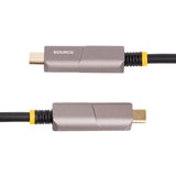 StarTech.com 50ft (15.2m) USB-C to HDMI 2.0 Active Optical Cable (AOC)