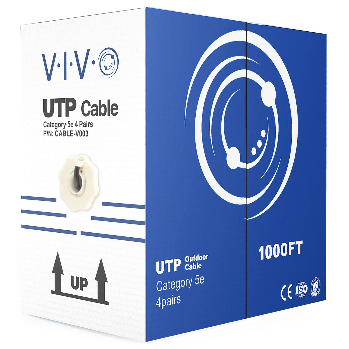 25FT BLACK MOLDED CAT5E UTP PATCH CABLE
