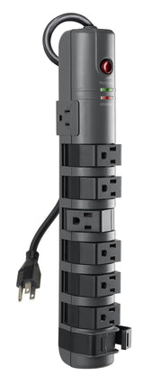 Belkin 8 Outlet Pivot Surge Protector with 6ft Cord and Telephone Prot
