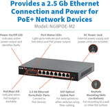 Tripp Lite NG8POE-M2 8-Port 2.5 Gbps Ethernet Switch with PoE+