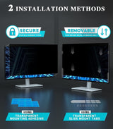 [2-Pack] 22 Inch Privacy Screen for 16:10 Computer Monitor - [Anti-Gla