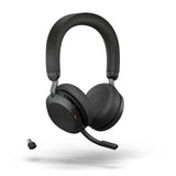 Jabra Evolve2 75 - USB-C UC - Noir Dongle USB-C Toutes Plateformes Rechargement