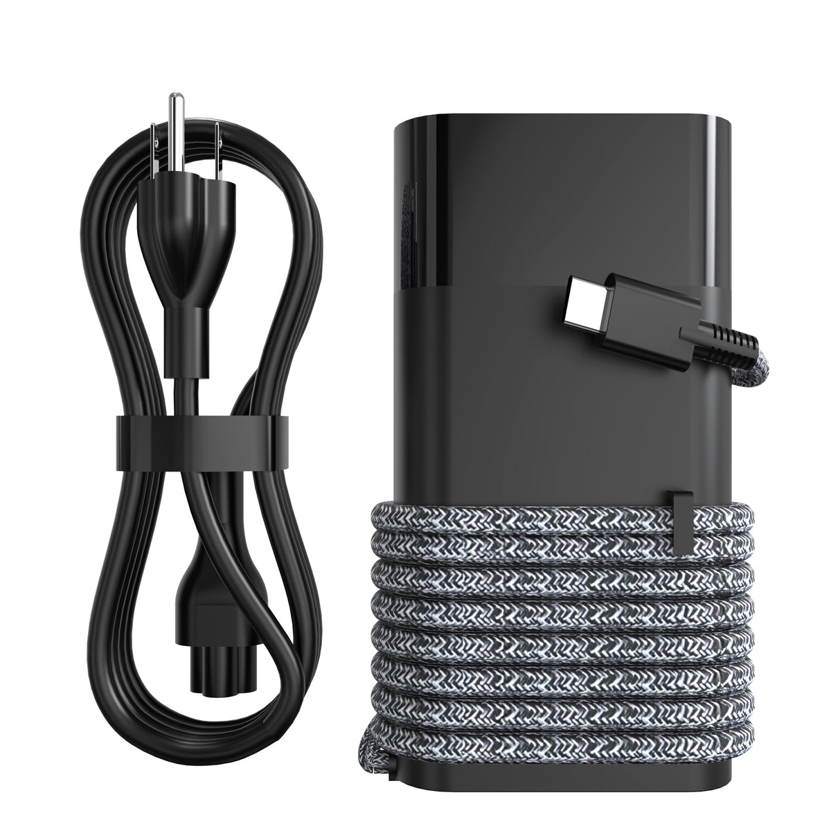 Slim 65W USB C Laptop Charger Compatible with HP Spectre X360, EliteBo