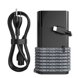 Slim 65W USB C Laptop Charger Compatible with HP Spectre X360, EliteBo