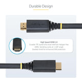 StarTech.com 35ft (10.6m) Active High Speed HDMI Cable, 4K 60Hz/1440p