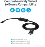 Cable USB C to Esata - USB 3.0 5GBPS 3FT