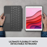 Logitech Combo Touch for iPad (7th, 8th and 9th Generation) Keyboard c