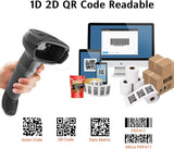 Scanner Zèbre DS2208-SR 1D/2D, USB et support IP42, Noir