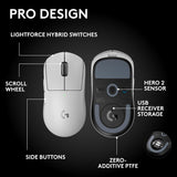 Logitech G PRO X Superlight 2 Wireless Gaming Mouse, 60 g pro-Grade Mo
