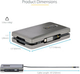 StarTech.com USB C Multiport Adapter 4K HDMI/PD/GBE