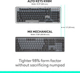 Logitech Alto Keys K98M Graphite Multi-Device Keyboard