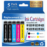 Remanufactured Ink Cartridges for Epson 822XL Ink Cartridges to use wi