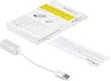 StarTech.com Adaptateur réseau Gigabit USB 3.0 - Argent - Élégant Alumi