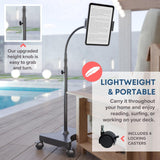 Mobile Tablet Stand with Wheels Height Adjustable F/ 7-11IN Tablet
