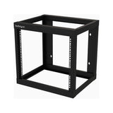 StarTech.com 2-Post 9U Heavy-Duty Wall-Mount Network Rack, 19