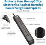 TRIPP LITE SERIES 7 OUTLET SURGE PROTECTOR 5-15R OUTLETS 1500