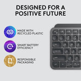 Logitech MX Keys Mini Minimalist Wireless Illuminated Keyboard, Compac