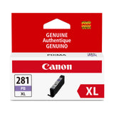 Canon Genuine Ink Cartridge CLI-281XL Photo Blue Ink CLI-281 XL Blue