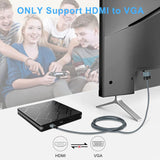 3FT HDMI to VGA Active Adapter Converter Cable 1920X1200/1080P