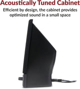 Cyber Acoustics CA-2014 Computer Speakers, Full Stereo Sound, Convenie
