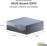 ASUS Ascent GX10 AI Supercomputer, DGX Spark, NVIDIA GB10 Superchip, 1