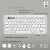 Logitech Pebble 2 Combo, Wireless Keyboard and Mouse, Quiet and Portab