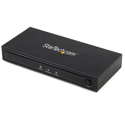 StarTech.com S-Video or Composite to HDMI Converter with Audio - 720p
