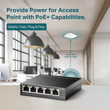 8PORT 4X POE + GBE Switch L2