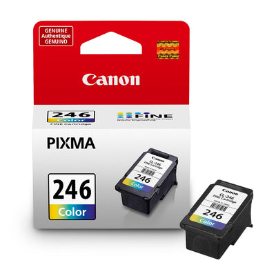 Canon Genuine Ink Cartridges CL-246 Colour (1 Count), Canon Printer In