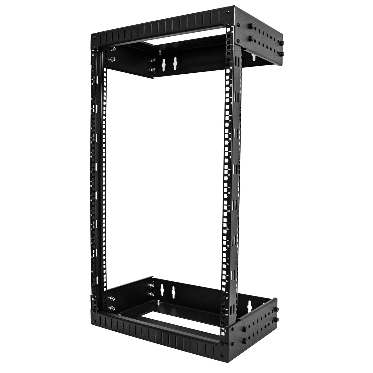 StarTech.com Rack réseau mural 2 montants 18U robuste, ouvert 19 po, F