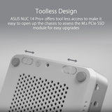 ASUS NUC 14 Pro+ Barebone with Intel 14th Gen Core Ultra 5 125H (NPU S