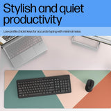 HP 220 Wireless Keyboard - 2.4GHz Connectivity w/Data Encryption - Low