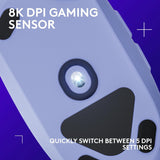 Logitech G203 Lightsync Gaming Mouse Lilac