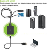 IOGEAR Portable USB Crash Cart Adapter – Plug-N-Play – Programmable Ma
