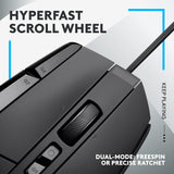 Souris gaming Logitech G502 X Noir